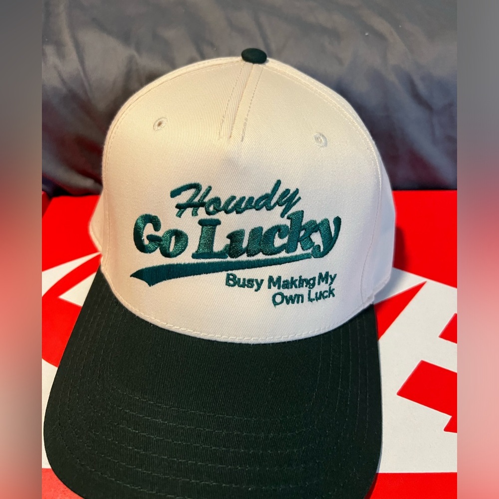 Green/ Tan Trucker Hat!